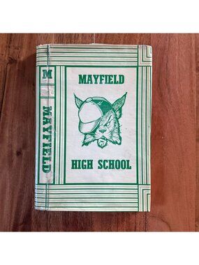 1948 Mayfield HS Yearbook Cleveland Heights OH Signed Annual One God Theme